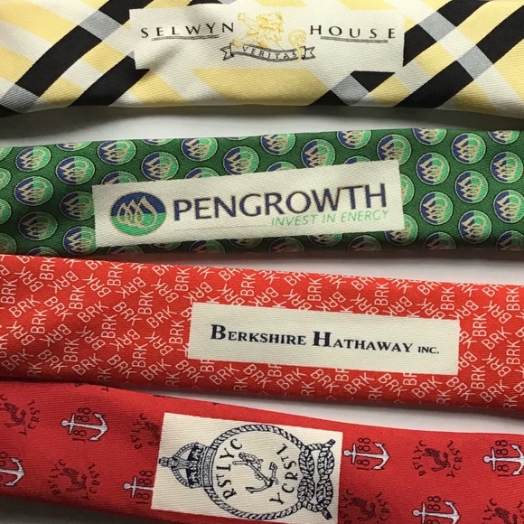 Lot of 4 Vineyard  Vines Custom collection silk Tie made in USA 🇺🇸 - Picture 3 of 6
